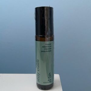 Brand new organic Stay Calm essential oil roller